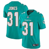 Men & Women & Youth Miami Dolphins #31 Byron Jones Aqua 2020 Vapor Untouchable Limited Stitched Jersey,baseball caps,new era cap wholesale,wholesale hats
